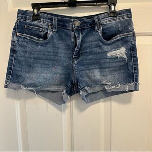 Blank NYC Fulton Roll Up Jean Shorts Size 28